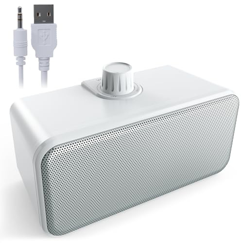 ANSTEN Wired Speakers for TV No Delay, Clear Voice TV Speakers Wired with 5M Long Cord, Personal Speaker with Headphone Jack, Easy Operation, TV Speakers for Hard of Hearing and Seniors | 5M Long Cord, Personal Speaker with Headphone Jack, Easy Operation, TV Speakers for Hard of Hearing and Seniors