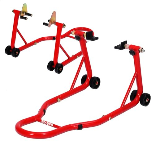 Garvee 900LBS Heavy Duty Motorcycle Front and Rear Stands
