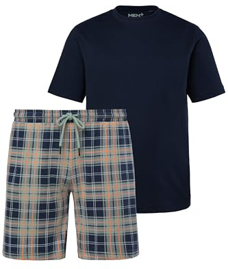 Men Plus Herren Langer Schlafanzug