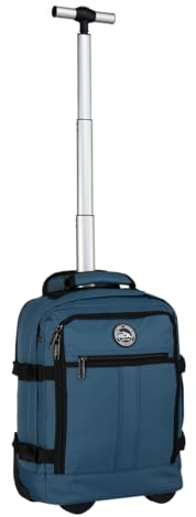 Cabin Max Ryanair Cabin Bag 40x30x20 Trolley Backpack Hand Luggage, 24L | 40x30x20cm, 24L Trolley Backpack, Stowable Straps, Fits Ryanair, EasyJet, Wizz Air, Vueling, Volotea, Transavia, Aer Lingus