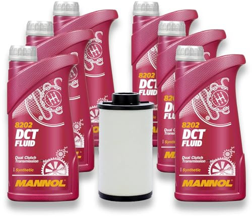 Hydraulikfilter + 6 Liter Getriebeöl Service Set Automatikgetriebe Filter + 6L Mannol Getriebe ÖL