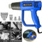Electric Heat Gun Kit - 2000W Professional Hot Air Gun Adjustable Temperature 300-600 ℃, 4 Nozzles with Scraper for DIY, Stripping Paint, Soldering Pipes, Shrinking PVC and Home Improvement