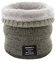 MoreChioce Unisex Strickschal, Winter Warm Schlauchschal Loop Schal Gestrickter Nackenwärmer Windstopper-Schal mit Fleece innen Hals Warmer zum Skifahren Motorrad Radfahren Wandern,Khaki