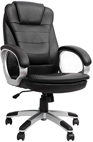 Melko Gamingstuhl Ergonomischer Bürostuhl in Schwarz Office Racing Stuhl Schreibtischstuhl Chefsessel Gaming Sessel Gamer Stuhl Racer Sportsitz Drehstuhl PC Chair Gaming Chair