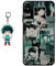Staremeplz Hülle für iPhone XR Anime Handyhülle [Mit Schlüsselbund] Cartoons Silikon Sanft Bumper Case Hülle für iPhone XR