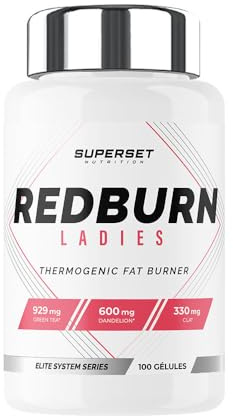 Superset Nutrition - Redburn Ladies (100 Caps) - Fettverbrenner - Fettverbrennung speziell für Frauen