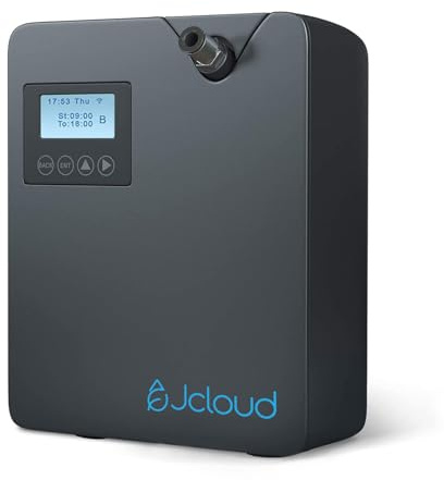 JCLOUD Smart Scent Air Machine with Cold Air Tech for Home, Professional Waterless Essential Oil Diffuser 300ML, HVAC Scent Diffuser for Essential Oils for Large Room, Office, Spa, Black