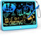 TEKFUN 12 Pouces Tableau d'écriture LCD Enfants Jouets Educatif, Tablette Dessin Enfants Ardoise Magiqu Coloré, Cadeaux D'Anniversaire Noël Pour Les Filles Et Garçons de 3 4 5 6 7 Ans (Bleu)