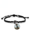 Asu Personalisiertes Projektions-Armband Mit Foto für Damen Herren - Maßgeschneidertes Bild im Stein (Black BK, 1pcs)