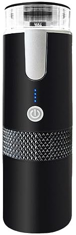 Fiorky 170ML Machine à Café à Capsules Machine à Expresso sans Fil Machine à Café de Voiture Rechargeable Compatible avec Capsule et Café Moulu pour Camping Voyage Randonnée