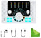 Comica ADCaster C2 White Audio Interface with Individual Control, Voice Changer, Customized Sound Pad and Bluetooth Connection for Streaming, Podcast, Recording,on Phones or Computer