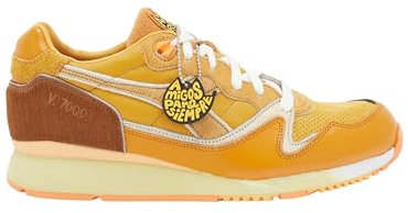Diadora V7000 Limited Edition Herren Lederschuhe, gelb, 45 EU