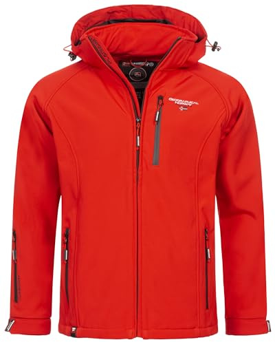 Geographical Norway Herren Herbst Winter Softshell Jacke - Regen Outdoor Übergangs FVS Production H-H