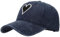 XYIYI Herz Marine Blau Vintage Basecap Verstellbare Distressed Washed Baseball Kappe für Damen Herren