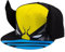 Concept One Unisex-Erwachsene Marvel X-Men Baseball Cap, Wolverine Adjustable Flat Brim Snapback Hat Baseballkappe, gelb, Einheitsgre