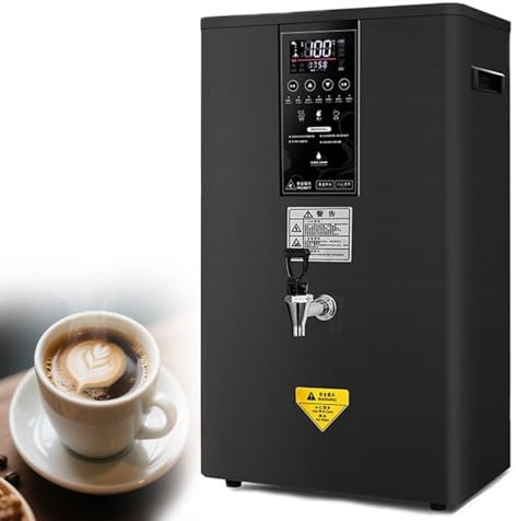Commercial Hot Water Dispenser,Instant Water Machine,3000w Hot Water Dispenser Built-in Water Purifier,LCD Display,for Tea Coffee Office Restaurant,Black-60L