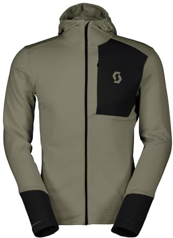 SCOTT Herren Defined Light Hoodie, dust grey-black, XL