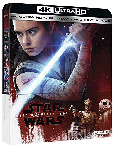 Star Wars : Les Derniers Jedi - Steelbook UHD 4K Bonus