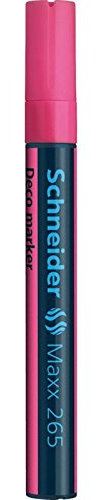 SCHNEIDER NOVUS Kreidemarker Maxx 265 rosa, 23mm Strichstärke