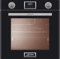 Kaiser EG 6374 Sp Luxus Einbau Gasbackofen 60 cm Autark 79 L | Schwarzes Design mit Spiegelglas | 2 Funktionen (Unterhitze, Grill) | Drehspieß | Timer | Umluft | Backofen Gas: Erdgas und Propangas