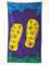 PremiumShop321 - Strandtuch aus 100% Baumwolle - 90x170 cm Frottee Qualität - hochwertiger Jacquard Druck (Flip Flop) Verschiedene Designs