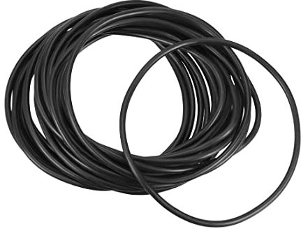 sourcing map 20Stk. Nitrilkautschuk O-Ringe 90mm AD 83mm ID 3,5mm Breite metrische Nitrilkautschuk Dichtung Dichtungsring Dichtungen