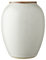 BITZ - Vase/Blumenvase - Stoneware - Cream - (HxD) 12.5 x 9,65cm