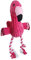 Jouet en peluche à mâcher en forme de flamant rose pour chiot, jouet couineur en peluche pour chien