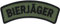 BIERJÄGER - Bundeswehr Geschenk für Männer Spaß Aufnäher bestickt | Army Morale Patch Lustiges Militär Abzeichen Bundesheer Applikation für Jacke/Weste/Uniform | 70x20mm