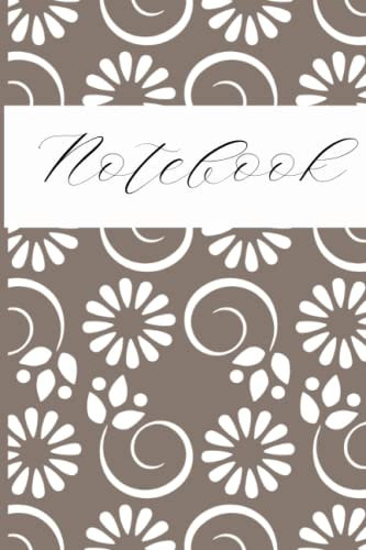 Standard Notebook 6x9 inches 120 pages with line: Notebook , Bleed , cute