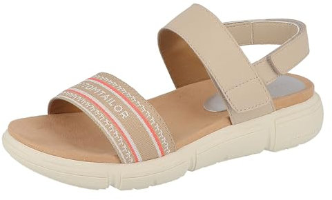 Tom Tailor Damen 5399903 Sandale, mud-Rose, 42 EU
