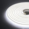 XUNATA Luce al Neon Flessibile Striscia LED COB con Alimentatore 220V, Alta luminosità 576 LEDs, IP65 impermeabile, Nastri LED per Decorazione (2m, Bianco Freddo)