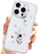 AMART for iPhone 14 Pro Max Case Cute,Clear Case with Astronaut Design Planet Star Space Pattern Soft Thin TPU Cool Kids Girls Women Man Shockproof Case for iPhone 14 Pro Max(6.7'') ONLY(Planet)