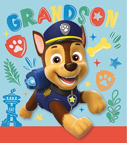 Danilo Promotions LTD Geburtstagskarte für Enkel, Geburtstagskarte für Enkel, Paw Patrol Geburtstagskarte für Enkel, Geburtstagskarte für Ihn Paw Patrol