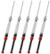 PAPAPI 5 PCS Fountain Pen Ink Syringe Filler Spring Converter with Removable Needle Tip