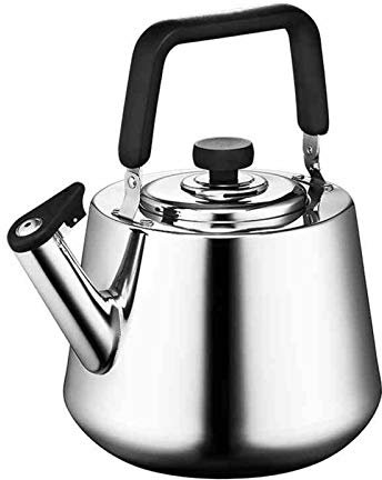 NIVOK Tea Kettle Stainless Steel Whistling Tea Kettle,Ergonomic Handle Suitable For Kitchen Restaurant Wish for Stovetop The New