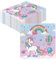 GROVBLE Einhorn Servietten,40 Stück Servietten Magical Unicorn 33 x 33 cm,einhorn Mottoparty Servietten einhorn,servietten mädchen, einhorn servietten kindergeburtstag Partygeschirr