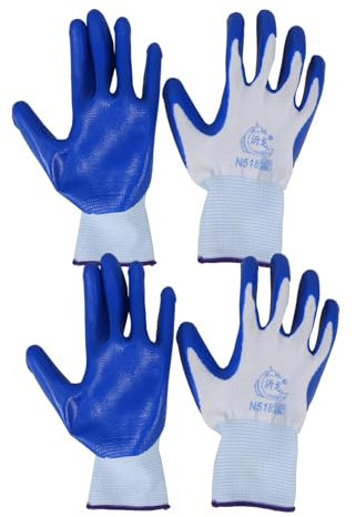 Mikikit 2 Paar Anti-biss-handschuhe Handschuhe Zum Umgang Mit Tieren Bissfeste Tier Beißen Katze Biss Proof Frettchen Hundebiss Pvc Kosmetik