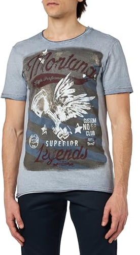 Key Largo Men T-Shirt MT Montana Round