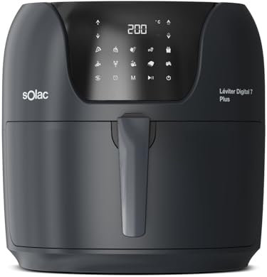 Freidora de Aire Solac FA1800D Negro 1800 W 7,4 l