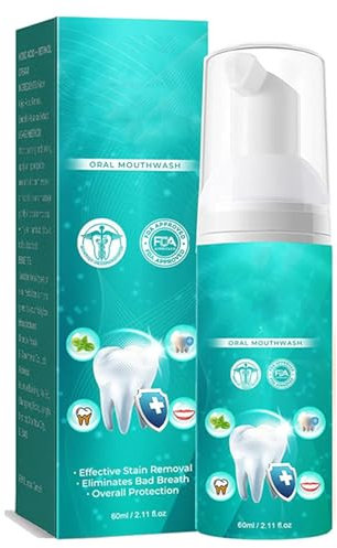 Gokame S-martsmile Mundspülung, S-martsmile Oral Mouthwash, Zahnaufhellendes Mundwasser, Teeth Total Care Mundspülung, Teeth Whitening Mouthwash, hilft bei frischem Atem (1pcs)