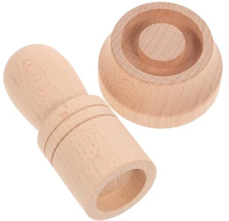 Gogogmee Wooden Paper Pot Maker Set of Diy Tools for Nursery Effortless Flower Pot Making for Gardeners