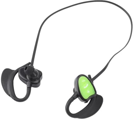 Asixxsix wasserdichte Schwimm Kopfhörer, Schwimmen Musik Player Bluetooth 5.0, IPX8 Wireless Open Ear Ohrhörer, Geräusch Reduzierung für Laufen, Radfahren, Schwimmen (Green)