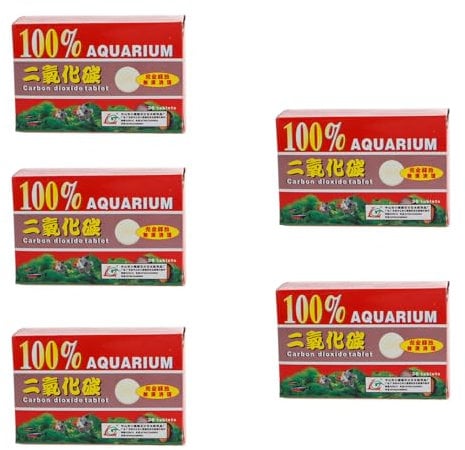 Yooghuge Co2 Tablets Aquariums Plant Treatment 180 Tabs Providing Same Function And Effect As Bottled Co2 Easy To Use Aquariums Fish Food