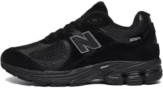 New Balance Herren 2002 Sneaker, Black 001, 44 EU