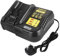 Powarobor Replacement Fast Charger Compatible with Dewalt 10.8V 12V 14.4V 18V and 54V Li-ion Battery DCB184 DCB180 DCB181 DCB182 DCB200 DCB201 DCB120 Rapid Charger Replace for DCB112 DCB115