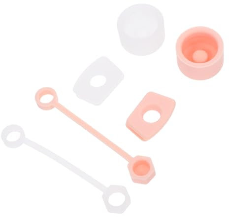 JOINPAYA 2Ensembles Silicone Déversement pour Transparent Accessoires de Protection pour Pailles Compatible