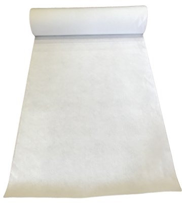 LaVelahome Tappeto Nuziale Bianco Passatoia Matrimonio Chiesa Rotolo [ con e senza pellicola] (SENZA PELLICOLA, m 1 x 10)