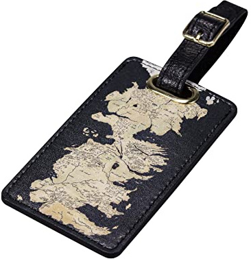 Half Moon Bay HBO - Passport Holders & Luggage Tags - All Brands - Game of Thrones Luggage Tag - Westeros Map