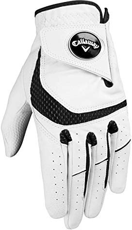 Callaway Golf Herren Syntech Handschuh, M, Weiß
